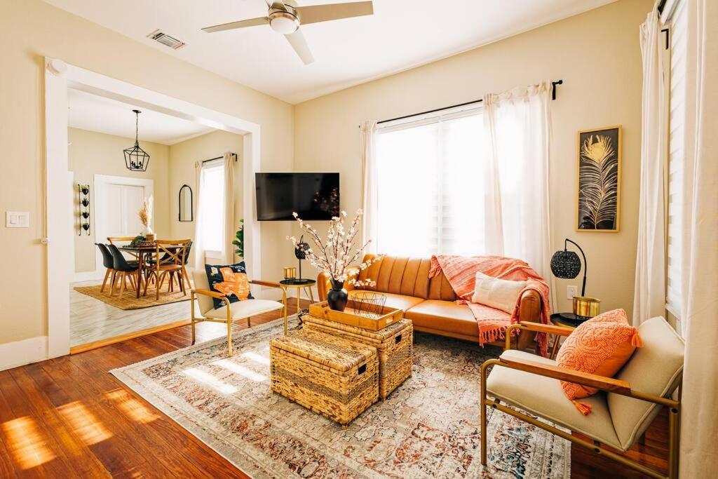 Close To Downtown San Antonio,Tx With Private Backyard And Firepit Extérieur photo